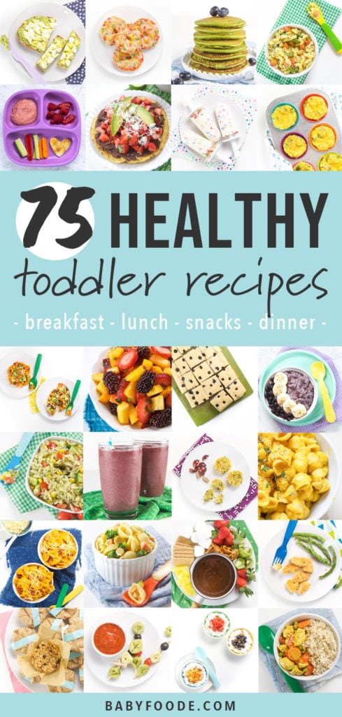 邮政图形-75种健康的幼儿食谱，用于早餐，午餐，小吃和晚餐，并带有幼儿餐的图bob电竞网页像。
