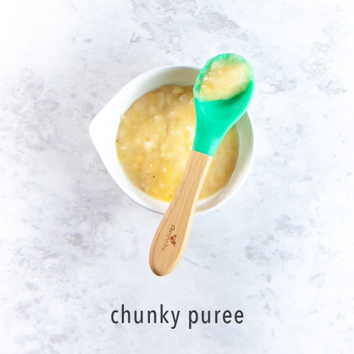 Chunky Baby Food Puree