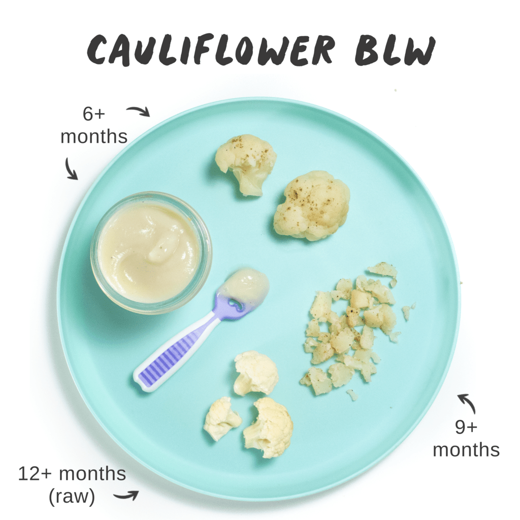 图形文章-cauli花图片显示带线小盘子 以不同方式向小宝宝提供菜花
