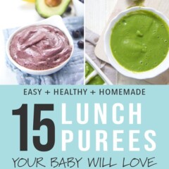 图形文章-15午餐Purese你的孩子会爱-快速-健康-自制婴儿食品净化物图片