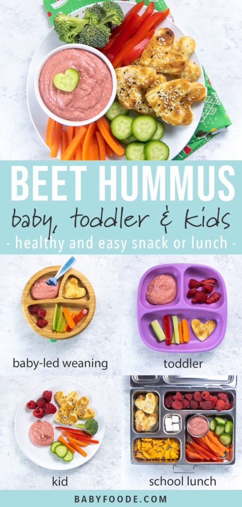 图形文章-Beethummus为婴儿、小朋友和孩子提供图像,图像显示如何向每个年龄组服务