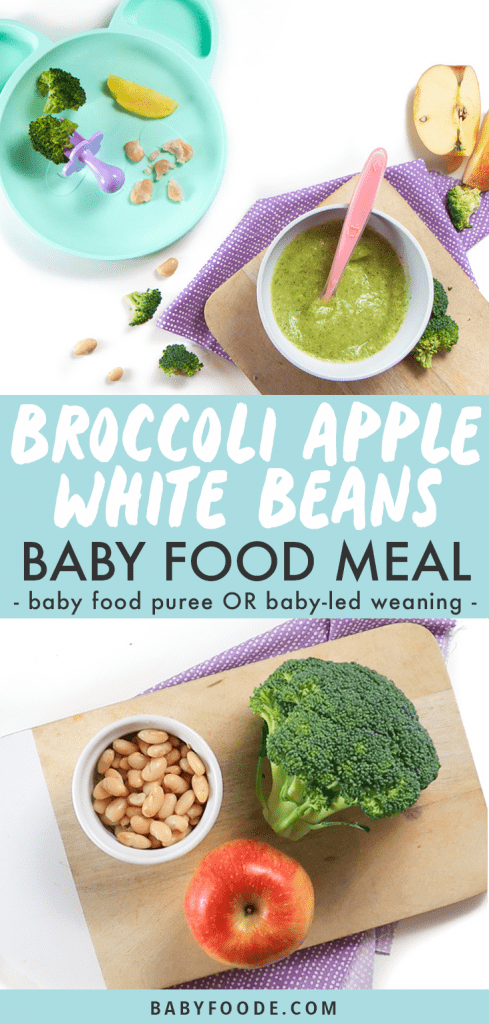 图片Post-Broccoli、苹果和白豆小菜餐-Bea