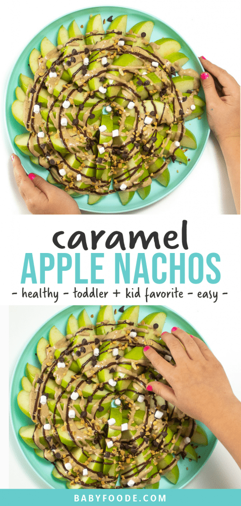Post-carmel苹果nacos-dler和小朋友最喜爱、健康易懂图片小朋友手拿一盘健康苹果玉米片做点心