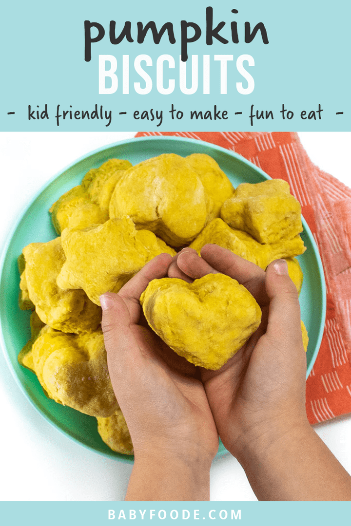 图片发布-南瓜饼干-儿童友好型、易制作型、快吃型-小朋友手握心饼干