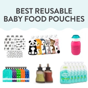 图形文章-最佳可复用婴儿食品袋图片分布不同品牌 婴儿食品袋 和多彩模式grap